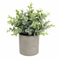 Plante verte artificielle en pot 42 cm plastique vert style naturel décoratif intérieur